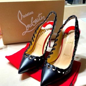 Christian Louboutin “Ostri 100”, Size 39.5